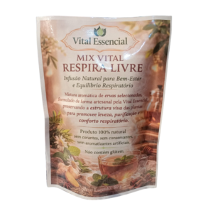 Mix Vital Respira Livre 80g - Chá Funcional - Vital Essencial