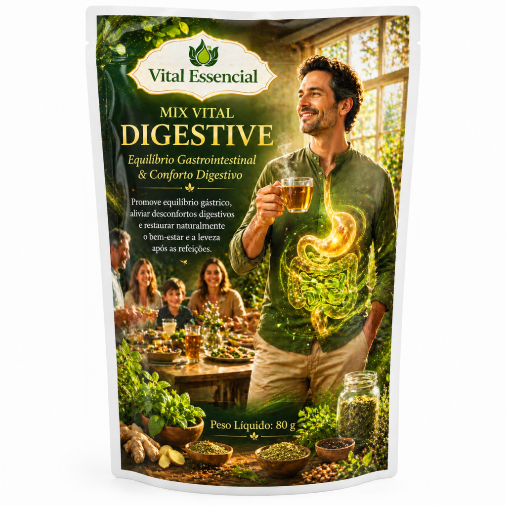 Mix Vital Digestive 80 g – Equilíbrio Gastrointestinal & Conforto Digestivo