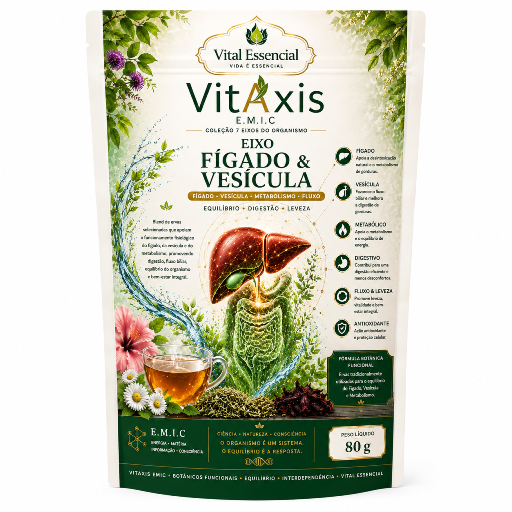 Mix Eixo Fígado & Vesícula 80 g - Vital Essencial