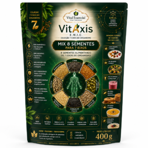 VitAxis E.M.I.C. — Mix 8 Sementes para 7 Eixos — 400 g